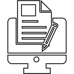 printer icon vector