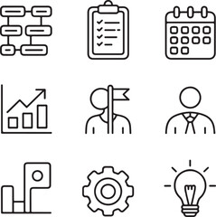 Leadership, Strategy, and Workflow Symbols