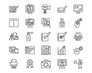 Design Line Vector Icons