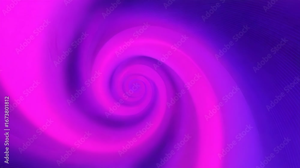 Poster vibrant purple swirling vortex motion background with dynamic color flow