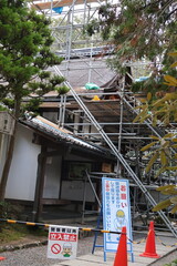 construction site of a building