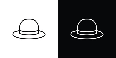 Hat icon Clip Art design. Line icons