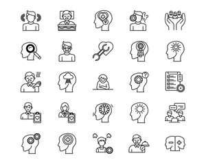 Psychology Vector Icons