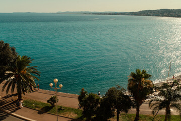 The magnificent Côte d'Azur in France, the city of Nice, see,