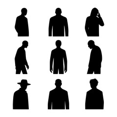 Minimalist Shadow Figures