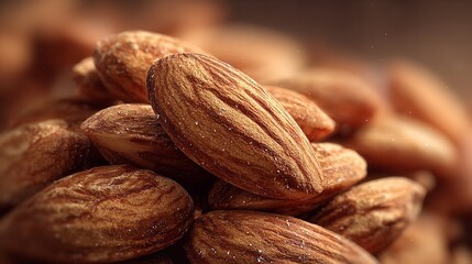 Macro Photography: The Rich Texture of Almonds