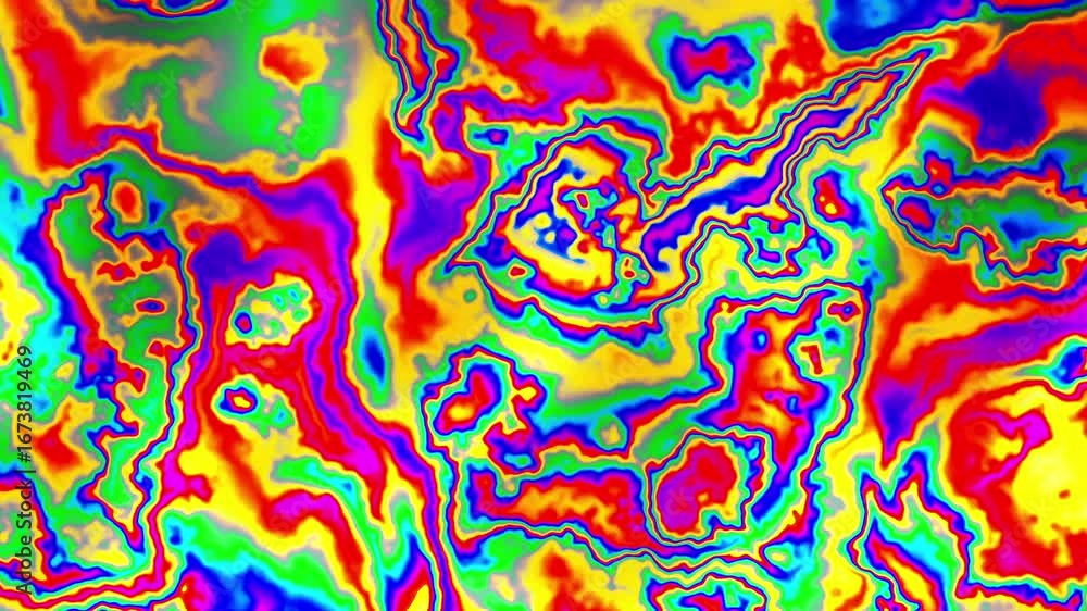Poster a dynamic flow of fluid energy extending outward, forming organic patterns of vibrant color that dis