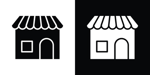 Store icon graphic doodle designs collection © Witty