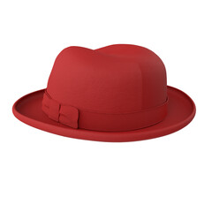 red hat isolated on white