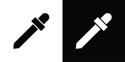 Eye dropper icon graphic doodle designs collection