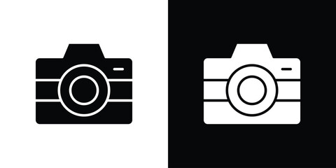 Camera icon graphic doodle designs collection