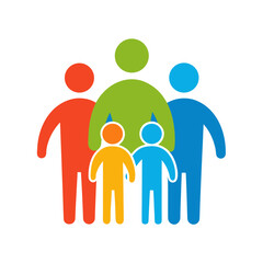 family icon vector illustration
