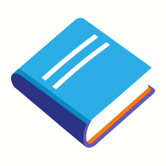 blue folder with a pen