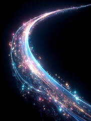 Minimal Curved Speed Light 