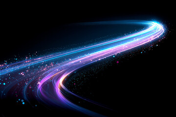 Minimal Curved Speed Light 