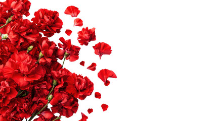 Carnation Revolution Symbol on Transparent Background 