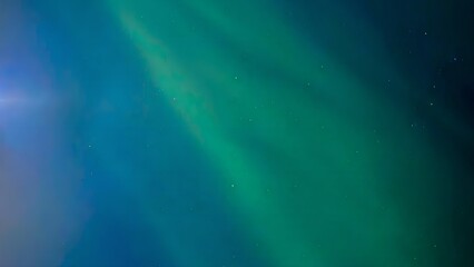 view of Night Sky Magic Aurora and Milky Way Lights, night sky is decorated with colorful aurora borealis in the nature, ranging from green background 