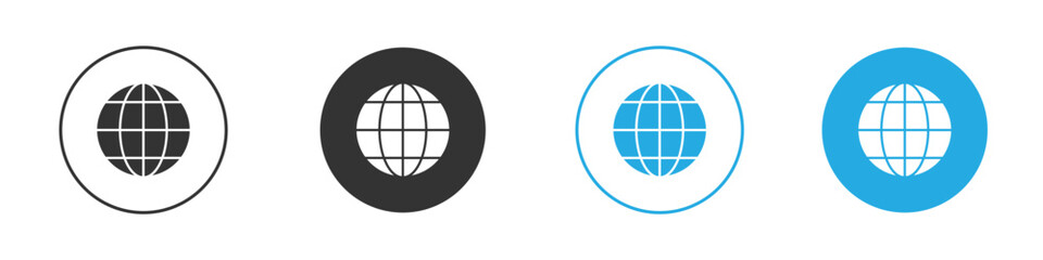 Website icon. simple illustration graphic doodle black design