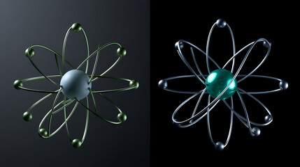 atom models in comparison