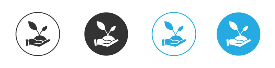 Environment icon. simple illustration graphic doodle black design