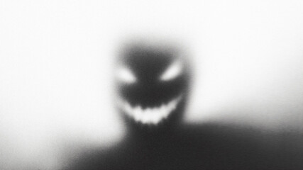  silhouette of a evil devil,Shadow overlay effect for halloween background with Terrifying scary hands with long nails,Creepy monster claw,silhouette of hands,zombie hand rising out of a graveyard © Cool-Hunter