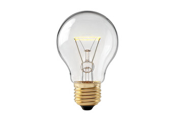 brainstorm idea symbol light bulb isolated on white background