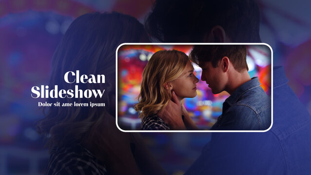 Clean Slideshow Template