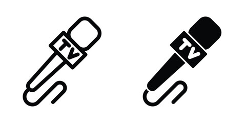 Mic icon design template
