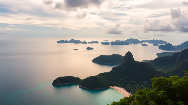 Views, Beaches and Landscapes of Dinagat, Apo Islands and Camiguin Island, The Philippines.