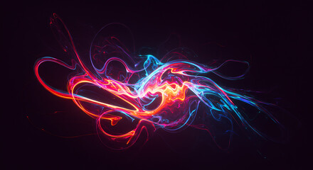 abstract glowing background