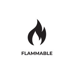 Flammable Fire Hazard Symbol