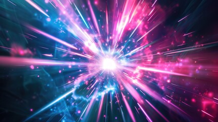 Fototapeta premium Cosmic Radiation: Origins, Types, and Impacts on Space Missions, Astronaut Health, and Earth’s Atmospheric Shielding – Exploring Detection and Mitigation Strategies