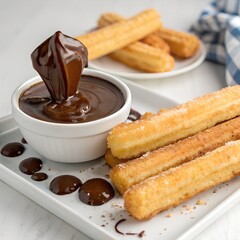 chocolate chip cookies on a plate