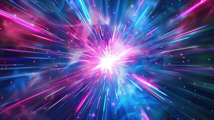 Fototapeta premium Cosmic Radiation: Origins, Types, and Impacts on Space Missions, Astronaut Health, and Earth’s Atmospheric Shielding – Exploring Detection and Mitigation Strategies