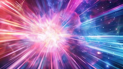 Fototapeta premium Cosmic Radiation: Origins, Types, and Impacts on Space Missions, Astronaut Health, and Earth’s Atmospheric Shielding – Exploring Detection and Mitigation Strategies