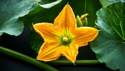 flower of zucchini plant
