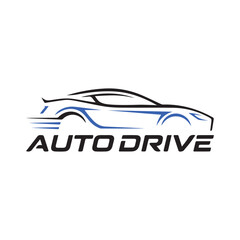 Auto Car logo vector art illustration 5