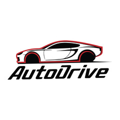 Auto Car logo vector art illustration 3