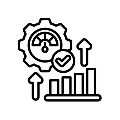 Performance Optimization line icon