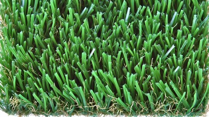Close Up Artificial Turf Grass Texture Green Blades