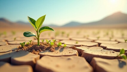 Seedling Growth in Arid Land.