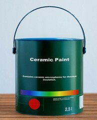 Ceramic Paint Contains ceramic microspheres for thermal