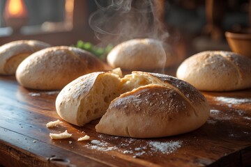 Pan Pita Criollo - Argentinian Food blends the classic softness of pita bread with a rustic Argentine twist, creating a versatile delight perfect for filling, dipping, or savoring on its own