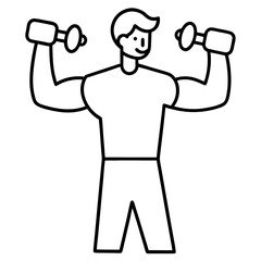 Fitness Workout Vector 