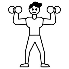 Fitness Workout Vector 