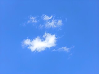 blue sky with clouds