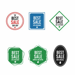 Fototapeta premium Promotional Discount Tag Highlighting Exclusive Offers and Special Events