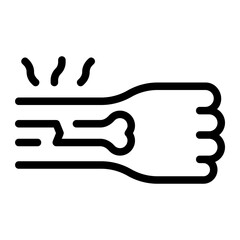 injury line icon