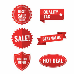 set of sale labels