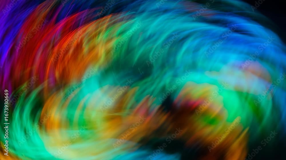 Poster vivid swirling abstract colors dynamic movement vibrant visual display